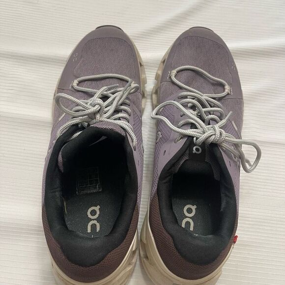 On Cloud Cloudflyer 4 Shark Pearl Sneakers Shoes Women’s Size 10 - Picture 7 of 10